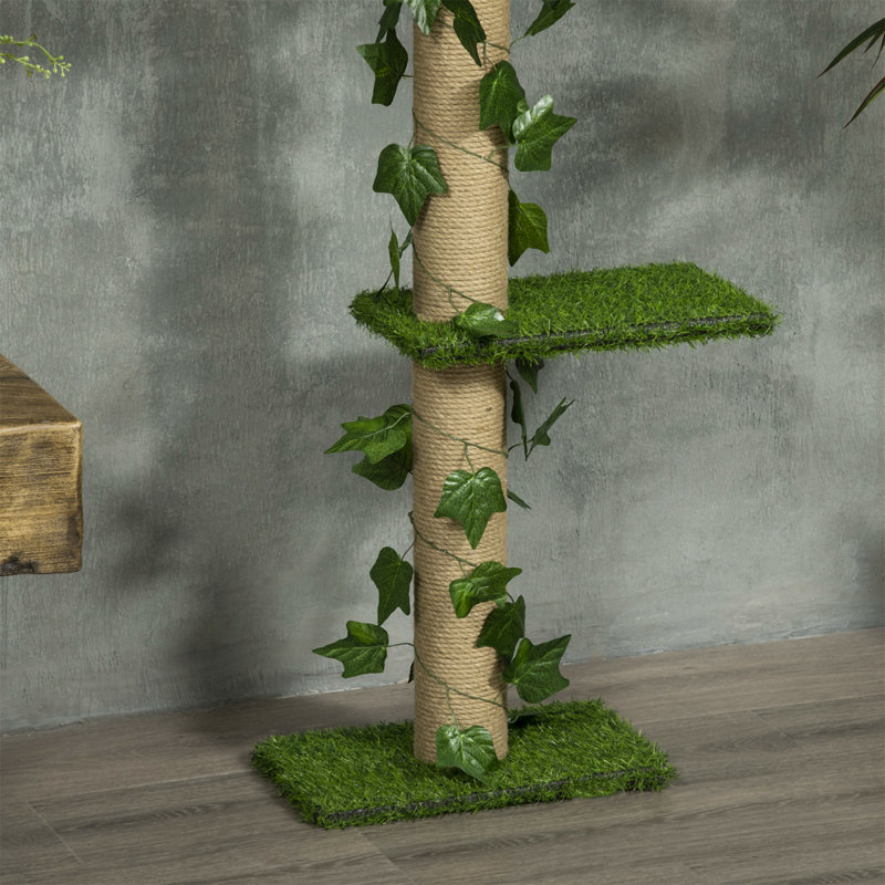 Myla Scratching Post, Green