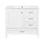 Meuble-lavabo simple 36 po avec plateau en céramique-759519812