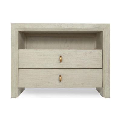 Millies 2 - Drawer Solid Wood Nightstand