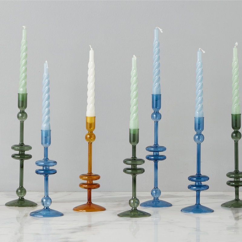 Taper Candle, Denim