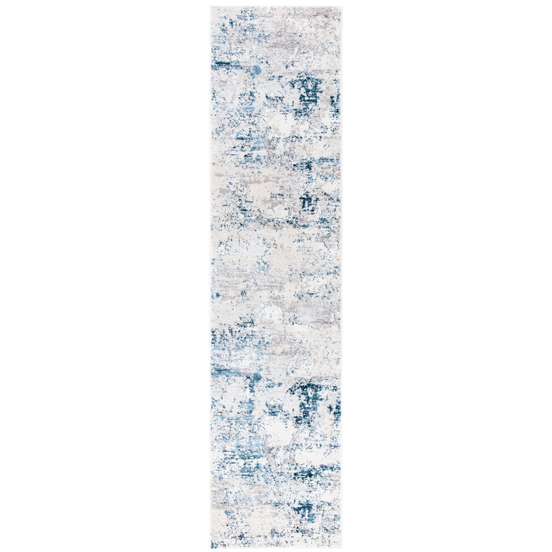 Tapis abstrait Lyster Performance, Tapis de couloir 2 pi x 8 pi