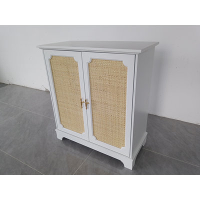 Door Cupboard, Sideboard For Living Room And Corridor, American Design, Easy Assembly Process Buffet Cabinet With Doors, Cupboard Console Entrance Room, Waterproof Surface, Adjustable Shelves