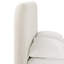 Lit rembourré Linton, Queen, bouclé blanc crème-380380715