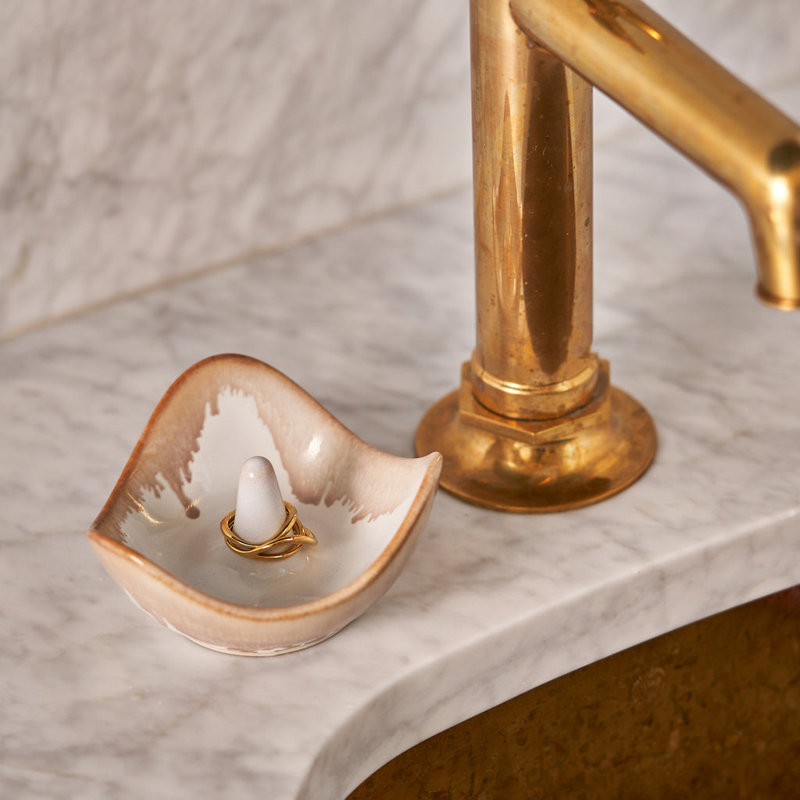 Pottery Ring Holder, Bluff