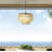 Chyrl 3 - Light Coastal Natural Capiz Shell Tiered Chandelier for Dining Table