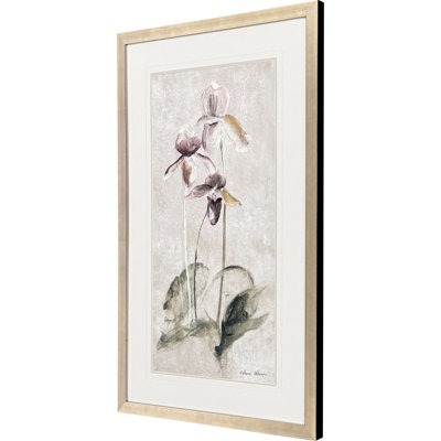 Purple Dancing Orchid II Print by Blum Paragon