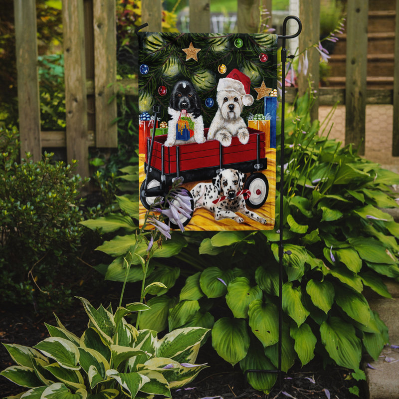 Double Sided Polyester Animal Garden Flag, 15" H  x 11" W
