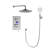 Mendoza Intelligent Chrome Shower Set Digital Display Thermostatic Control