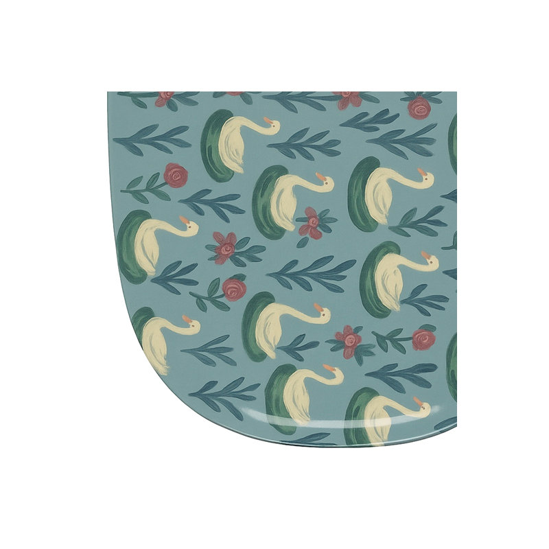 Tapis bleu Mosso, 3'11" x 5'11"