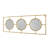 Hogansville 3-Piece Wall Mirror with Rectangular Frame