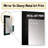 Beyond The Angles Golden Emerald Forms II - Geometric Unique Wall Mirror, White Mirror, Printed Metal Art-2088226973