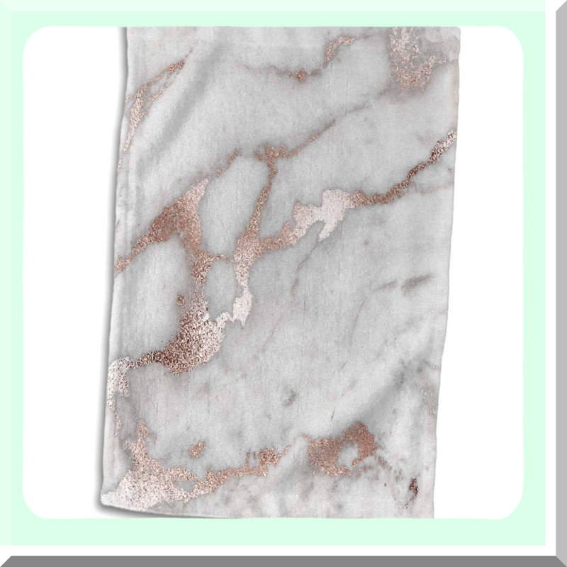 Chic Marble Agate Towel - 15x22