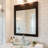 Wood Flat Mirror