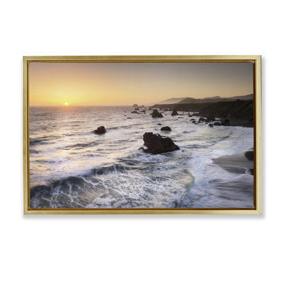  Toile flottante Sonoma Coast Sunset par Alan Majchrowicz