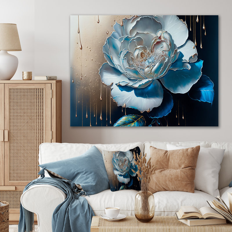 Plants & Flowers Wall Decor on Metal, 30" H x 40" W