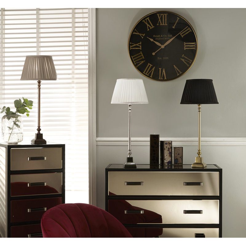 Freelon Metal Lamp Base Lamp, Gold
