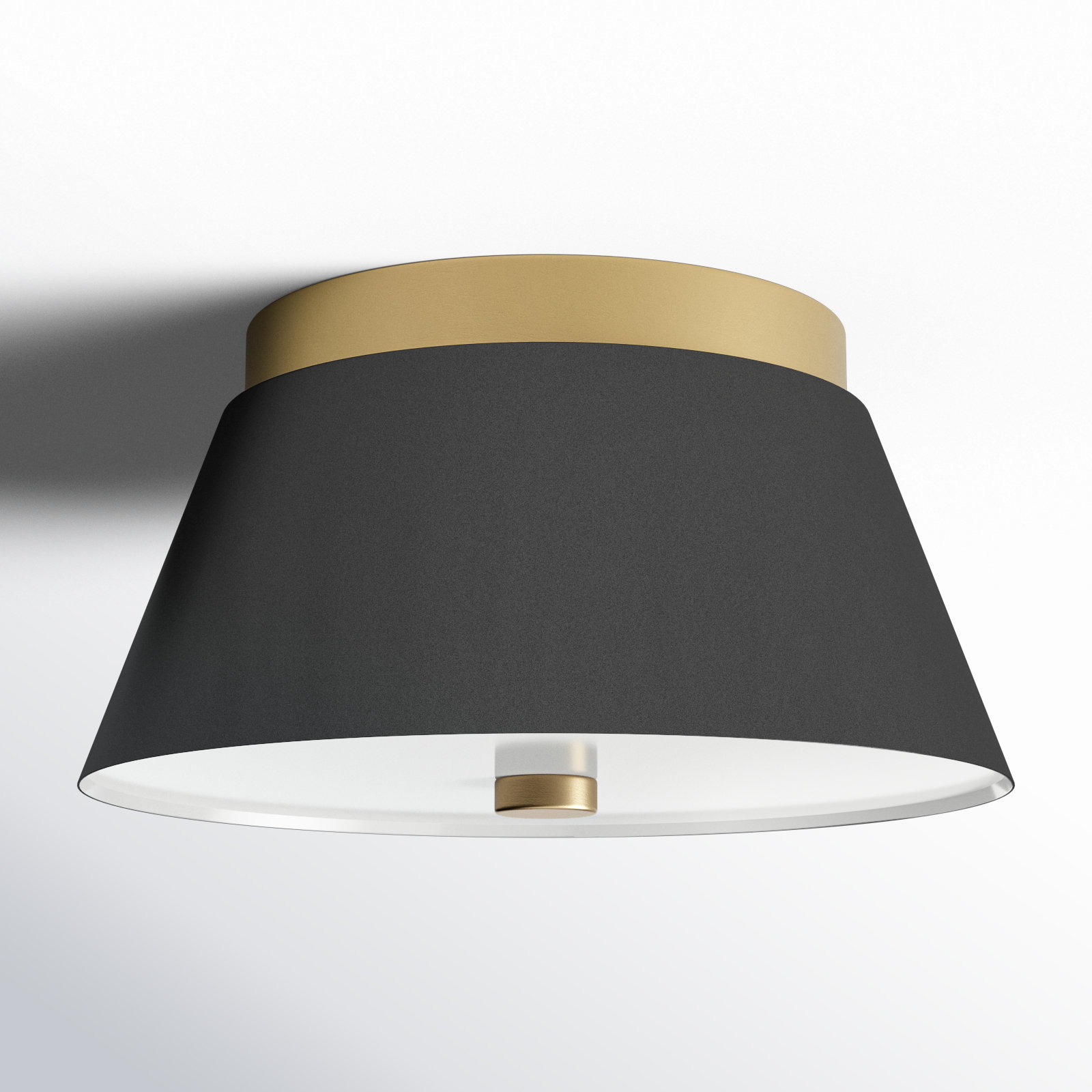 Wisteria Flush Mount, Black