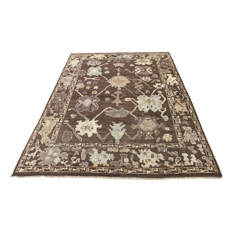 Tapis brun foncé Pursley