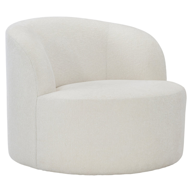 Elle Upholstered Swivel Side Chair