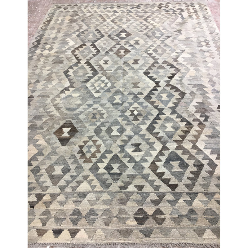 Kilim gris nuage 7 pi 0 po x 9 pi 9 po