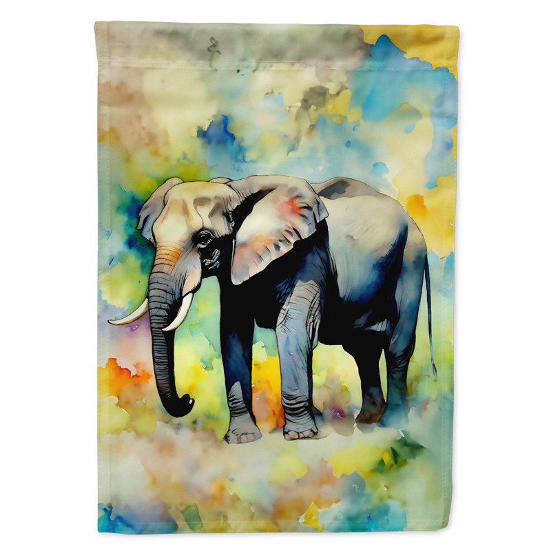 Drapeau du jardin des éléphants