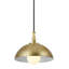 Luminaire suspendu 14 pouces en fer et hêtre Fira-70048159-70048157