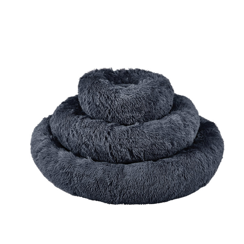 Raleigh Polyester Pet Bed, Grey, Medium (12-18kg), 30 H x 76 W x 76 D cm