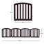 Daisetta Wood Free Standing Pet Gate-463598846