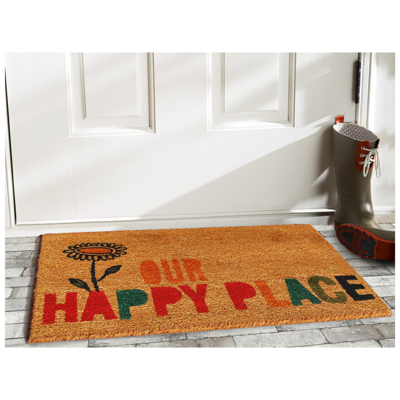 Leeanna Non-Slip Outdoor Doormat