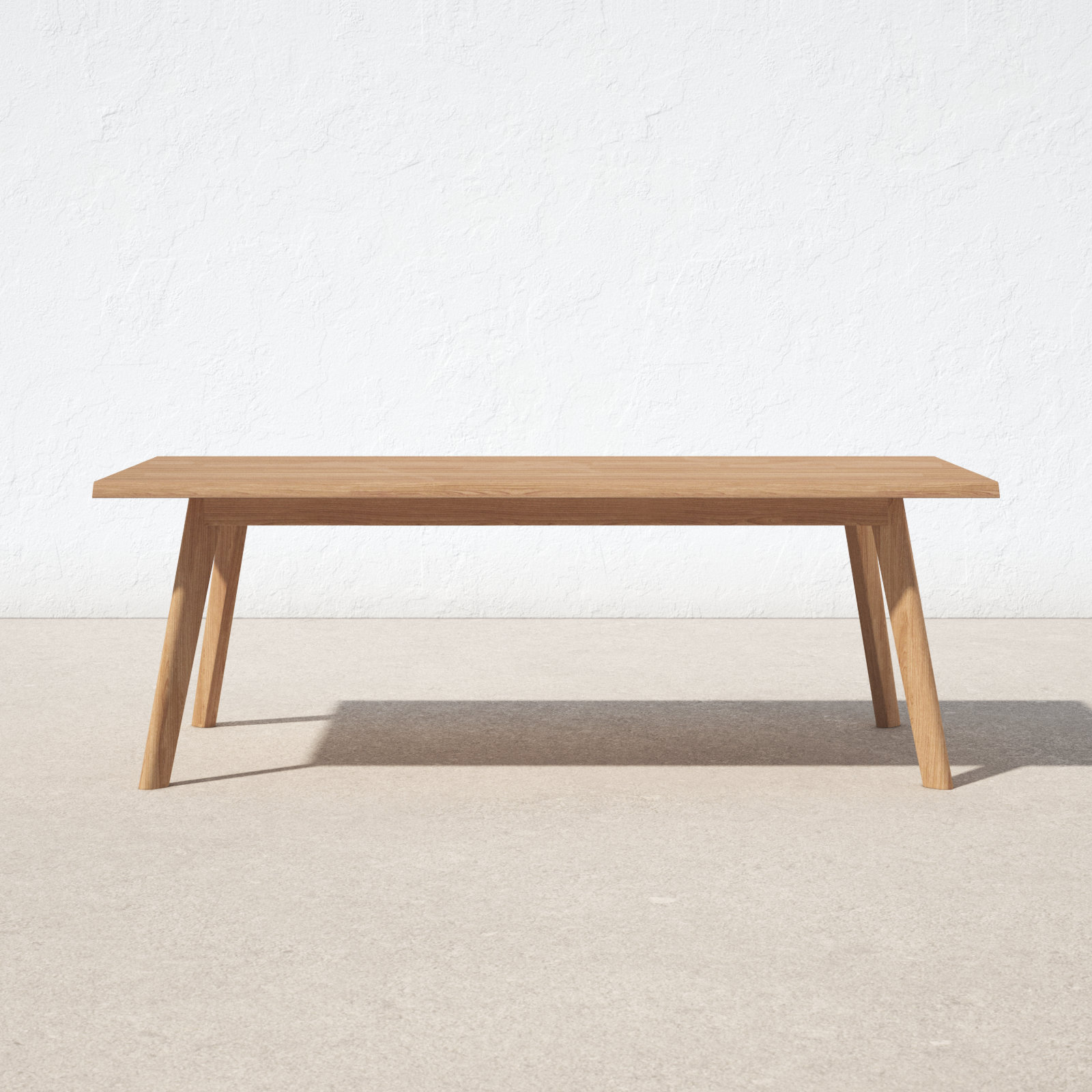 Ulla 86'' Teak Outdoor Dining Table