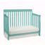 Lit de bébé convertible Riley 4 en 1 turquoise