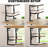 Desk Shelf Clamp-On Above Or Under - 15 Inch Clamp Desktop Shelf, Over Or Under Table Clamp Shelf, Desk Organizer Shelf For Office Accessories, Gaming Devices