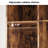 20-Pair Shoe Cabinet with Shelves and Cubbies-1918643435