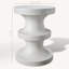 Spiral Occasional Table hand-moulded in Lime Plaster