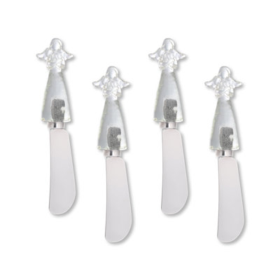 Angel Transparent Polyresin Cheese Spreader, S4