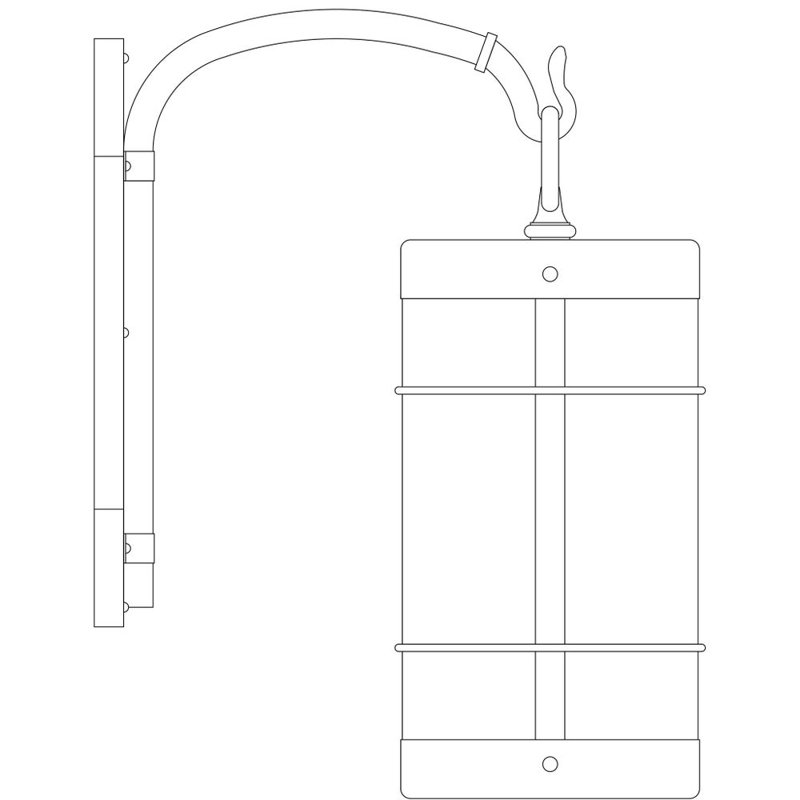 Applique murale 1 lumière Valencia, H 20,125 po x l 7,625 po x P 15,625 po, Verdigris patine, Blanc cassé