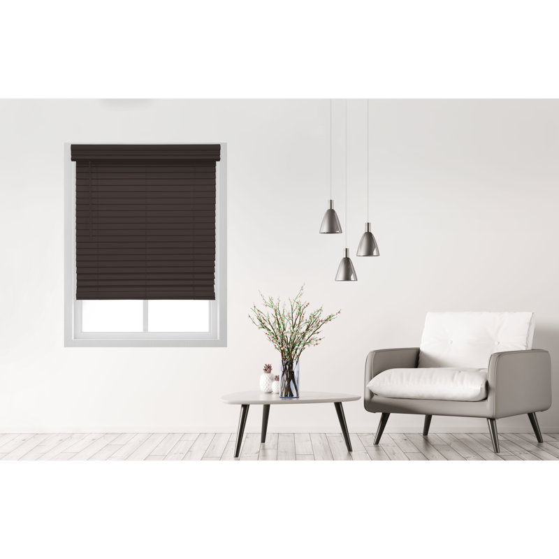 Store occultant sans cordon 2,5 po , Hickory brun, 30.5", 48"