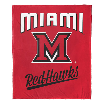 NCAA Silk Touch Throw Blanket, Ultra-Soft College Sports Fan Accent, 50 x 60 Inches