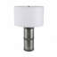 Lampe de table en bois de manguier