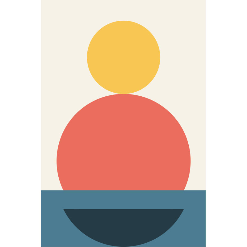 Sunset II - Wrapped Canvas Print, 46cm H x 30cm W x 3.8cm D
