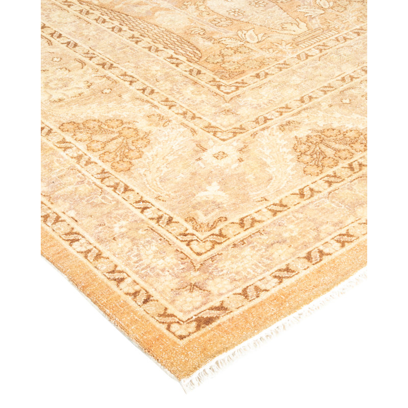 Classic One-of-a-Kind 9' 5" X 12' 2" Hand Knotted Area Rug