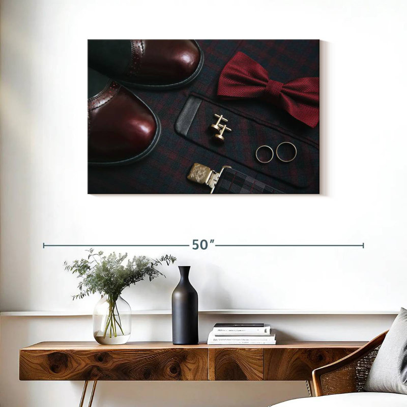 Shuttleworth Men's Fashion Accessories, 24" H x 36" W