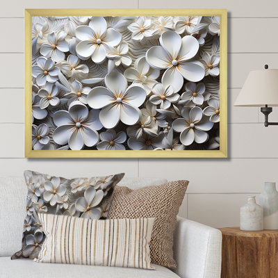 «Fragrant Plumeria Serenade II», reproduction sur toile