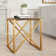 Wynnifred Glass Top End Table