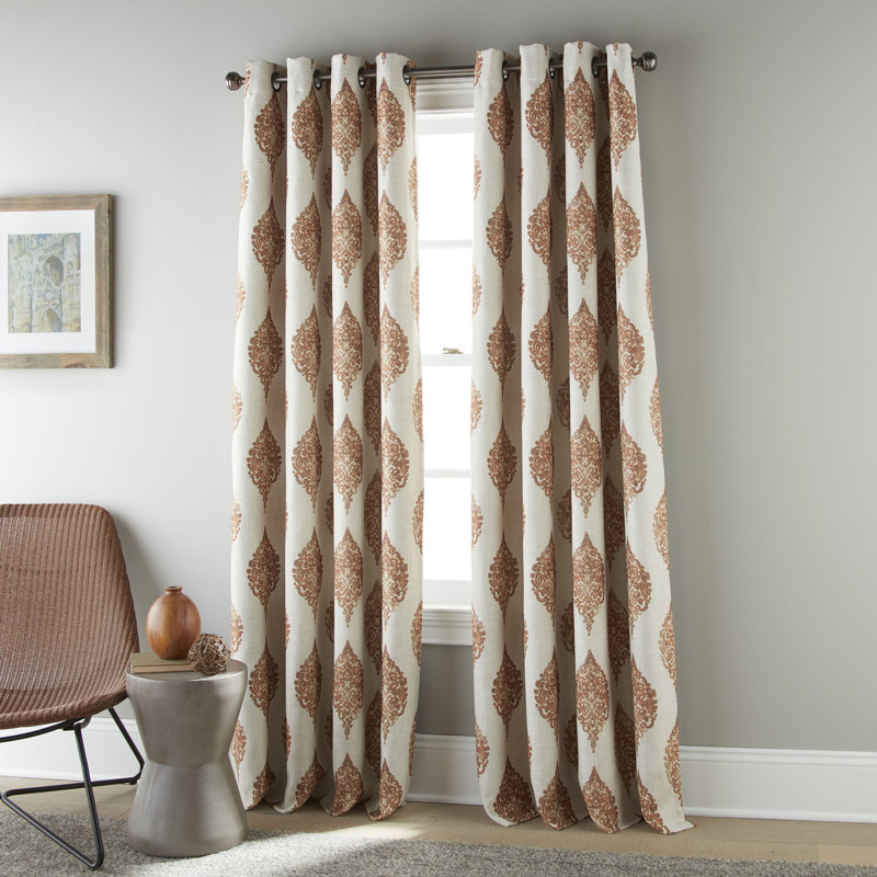 Ohan Blackout Curtain Single Panel