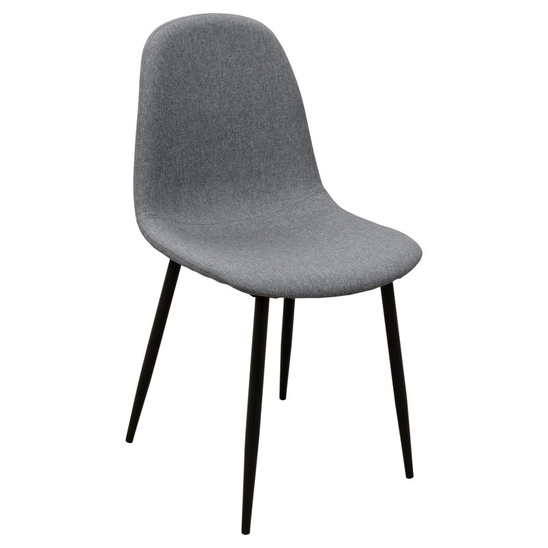 Wyatt 48.5cm H Polyester Blend Upholstered Accent, Grey