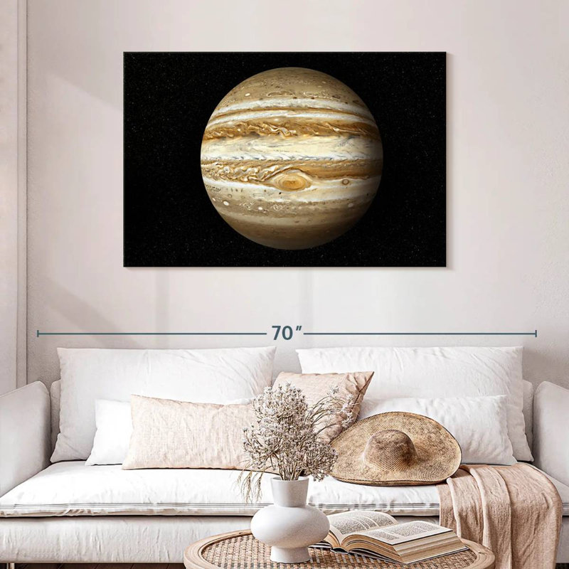 Oberle Jupiter Planet, 30" H x 45" W