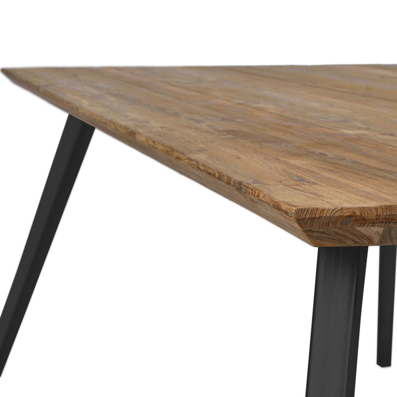 Kittinger Rectangular Teak Outdoor Dining Table , 86'' in. W 39'' in. D