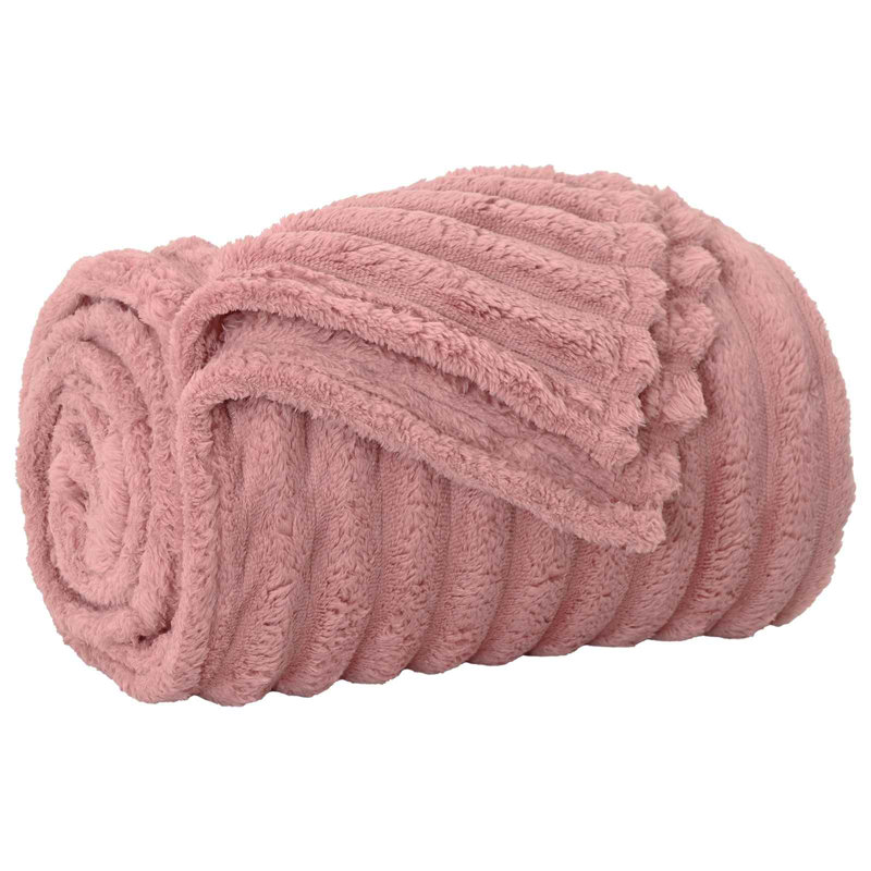 5.1-42 Throw Blanket, 240cm x 220cm, Pink
