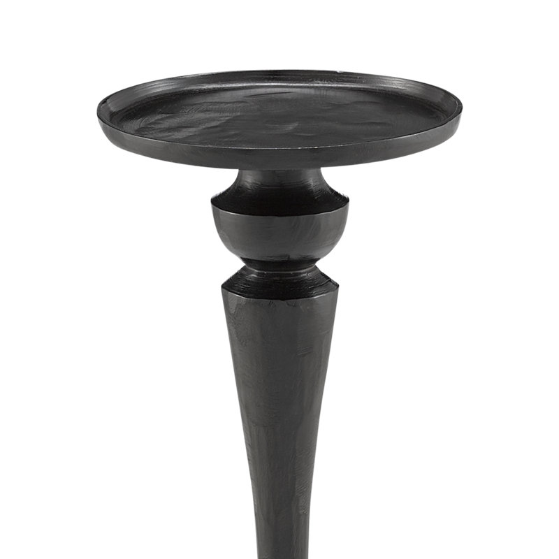 Talia End Table, Bronze